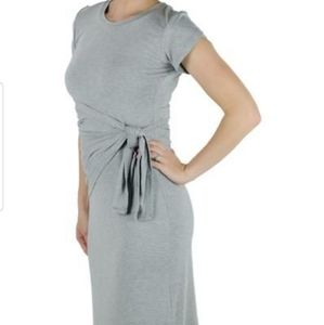 Latched Mama nursing & maternity side knot dress